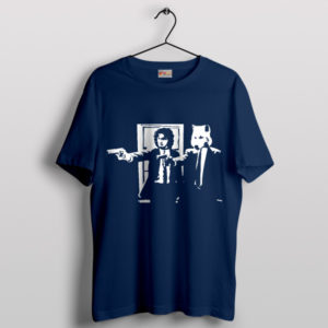 Jon Snow Show Pulp Fiction Meme Navy T-Shirt Game Of Thrones