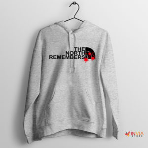 North Remembers Game of Thrones Sport Grey Hoodie