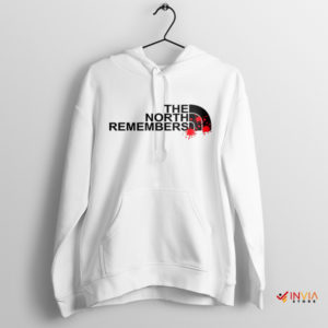 North Remembers Game of Thrones White Hoodie