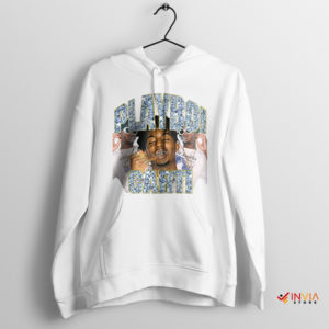 Playboi Carti Die Fashion White Hoodie Hip Hop Merch