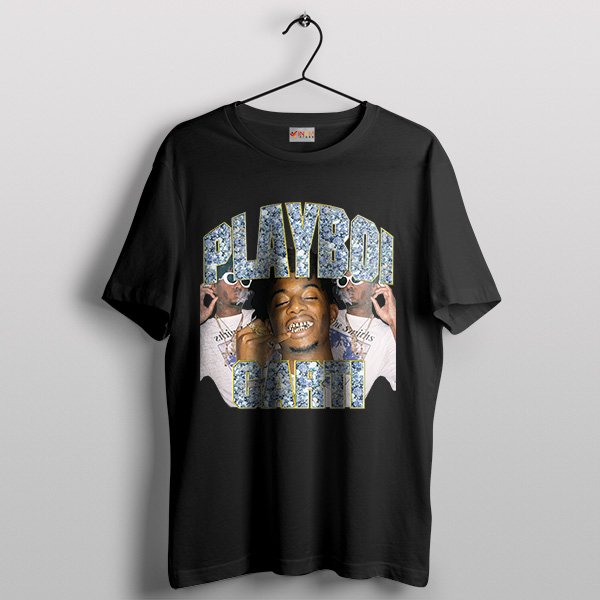 Playboi Carti Rockstar Made T-Shirt Music Aesthetic Merch
