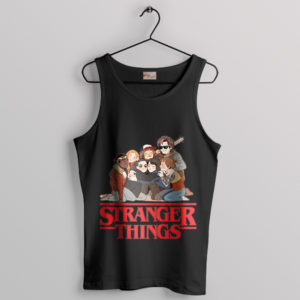 Stranger Things 5 Characters Outfits Comic Black Tank Top Netflix