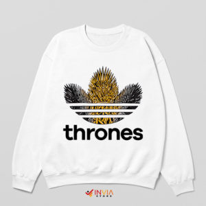 Sweatshirt White Game of Thrones Adidas Three Stripes