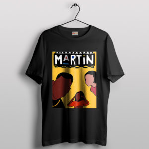 Best Martin Sitcom Episodes Black Tshirt Graphic TV Series