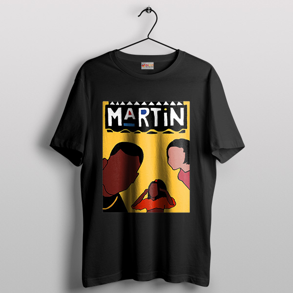 Best Martin Sitcom Episodes Black Tshirt Graphic TV Series