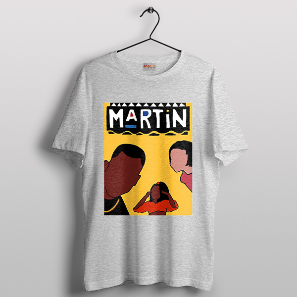 Best Martin Sitcom Episodes Sport Grey Tshirt Graphic TV Series