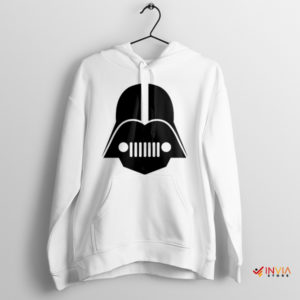 Darth Vader Helmet Jeep Logo Hoodie Star Wars Meme