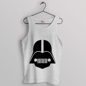 Funny Darth Vader Helmet Jeep Sport Grey Tank Top Star Wars Cars