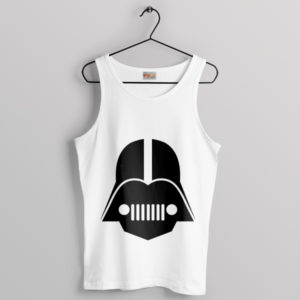 Funny Darth Vader Helmet Jeep Tank Top Star Wars Cars