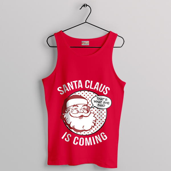 GOT Santa Claus Is Coming Tank Top Christmas Gifts