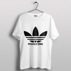 Magcon Boys Adidas Symbol White Tshirt Taylor Caniff Cs