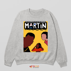 Martin American Sitcom Graphic Sport Grey Sweatshirt Full Episodes