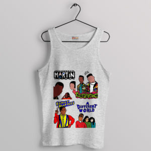 Martin Lawrence Stand Up Mashup Sport Grey Tank Top Sitcom Meme