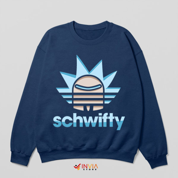Watch Get Schwifty Meme Adidas Sweatshirt Graphic