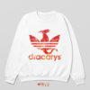 Dracarys Got Scene GOT Adidas Sweatshirt TV Series Merch
