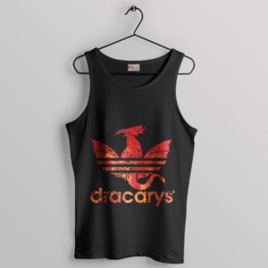 Dragon Dracarys GOT Adidas Black Tank Top Game of Thrones Merch