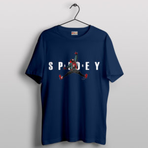 Air Jordan Spidey Suit Pack Navy T-Shirt Miles Morales