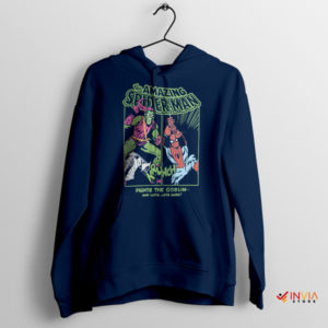 Amazing Spider-Man King Goblin Comic Navy Hoodie Marvel 2099