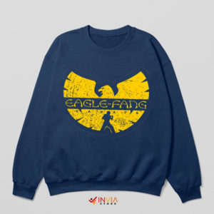 Eagle Fang Karate Costume Wu Tang Navy Sweatshirt Clan