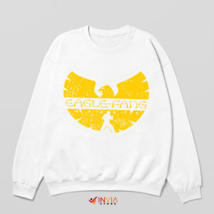 Eagle Fang Karate Costume Wu Tang White Sweatshirt Clan