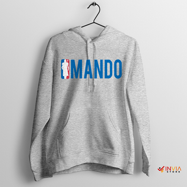 Mando Season 3 Finale NBA Logo Hoodie Mandalorian