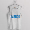 Mando Without Helmet NBA Logo Tank Top Mandalorian