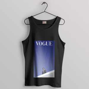 Michael Scott Tv Meme Vogue Black Tank Top