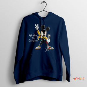 Mickey Freddie Live Aid Outfit Navy Hoodie The Champions