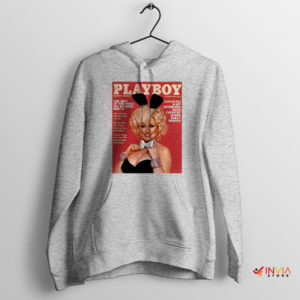 Old Dolly Parton Playboy 1978 Sport Grey Hoodie American Singer