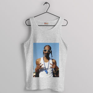 Snoop Dogg Music Merch USA Graphic Sport Grey Tank Top Concert