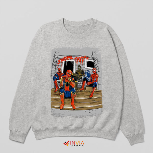 Spider Man 4 Tom Holland Salad Days Sport Grey Sweatshirt Minor Threat