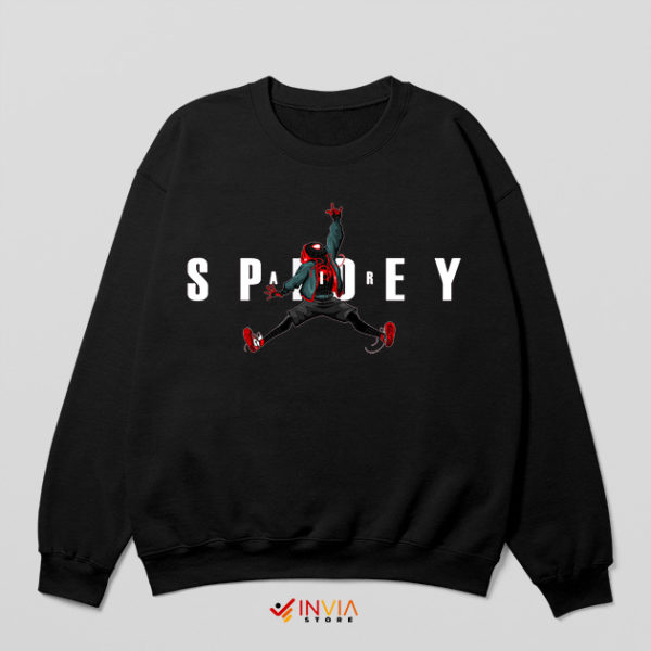 Spidey Miles Morales Air Jordan Sweatshirt Movie