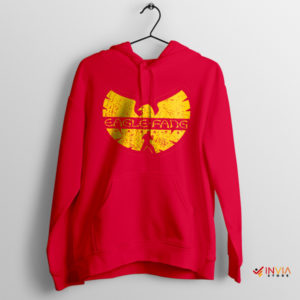 Wu Tang Clan Eagle Fang Red Hoodie Karate Students