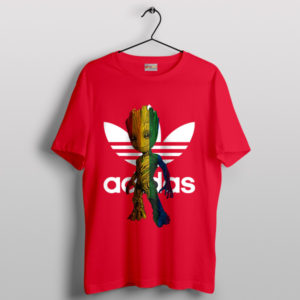 Baby Groot Adidas Symbol T-Shirt Guardians of the Galaxy 3