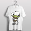 Baby Yoda Meme Snoopy Born T-Shirt The Mandalorian