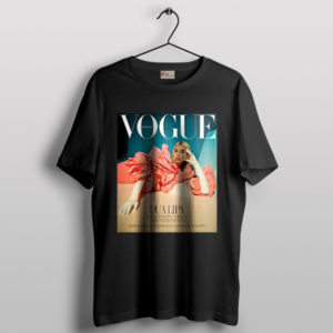 Best Fashion Magazine Dua Lipa Album Black T-Shirt Celebrity