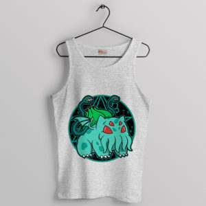 Bulbasaur Cosplay Cthulhu Evolutions Sport Grey Tank Top Pokemon