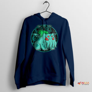 Cool Bulbasaur Cthulhu Evolutions Navy Hoodie Game