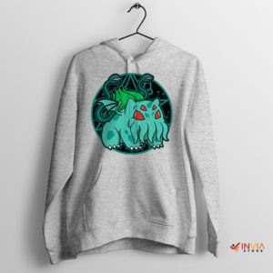 Cool Bulbasaur Cthulhu Evolutions Sport Grey Hoodie Game