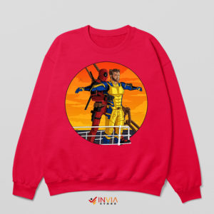 Deadpool 3 Wolverine Inspire Titanic Sweatshirt Meme Movie