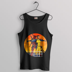 Deadpool 3 Wolverine Titanic Scene Black Tank Top Funny