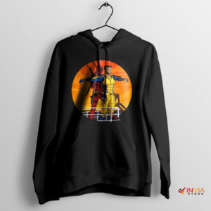 Deadpool and Wolverine Titanic Scene Black Hoodie Movie