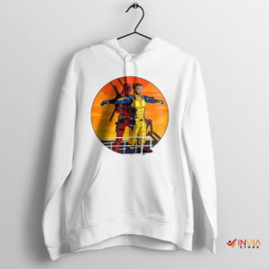 Deadpool and Wolverine Titanic Scene White Hoodie Movie