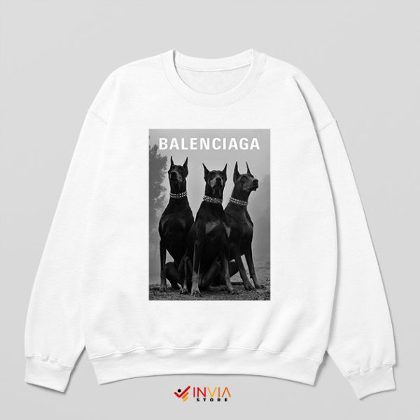 Doberman Puppies Luxury Fashion Sweatshirt Balencia Ga Graphic