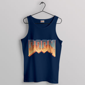 Doom Annihilation Game Navy Tank Top Play Movie