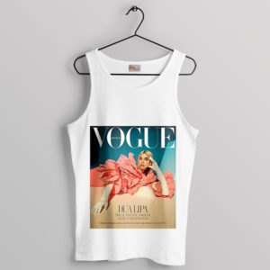 Dua Lipa New Rules Old Vogue Tank Top Magazines