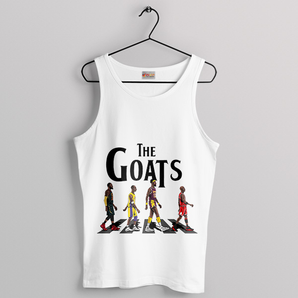 GOATS Best NBA Players of All Time Tank Top Abbey Road