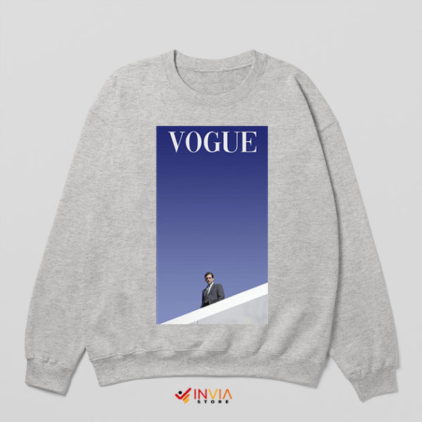 Get Your Michael Scott Best Office Vogue Sport Grey Sweatshirt