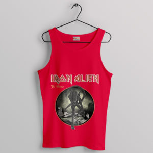 Iron Maiden Trooper Alien Movie Red Tank Top Graphic Bands