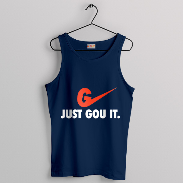 Just Gou It Peggy Style Navy Tank Top